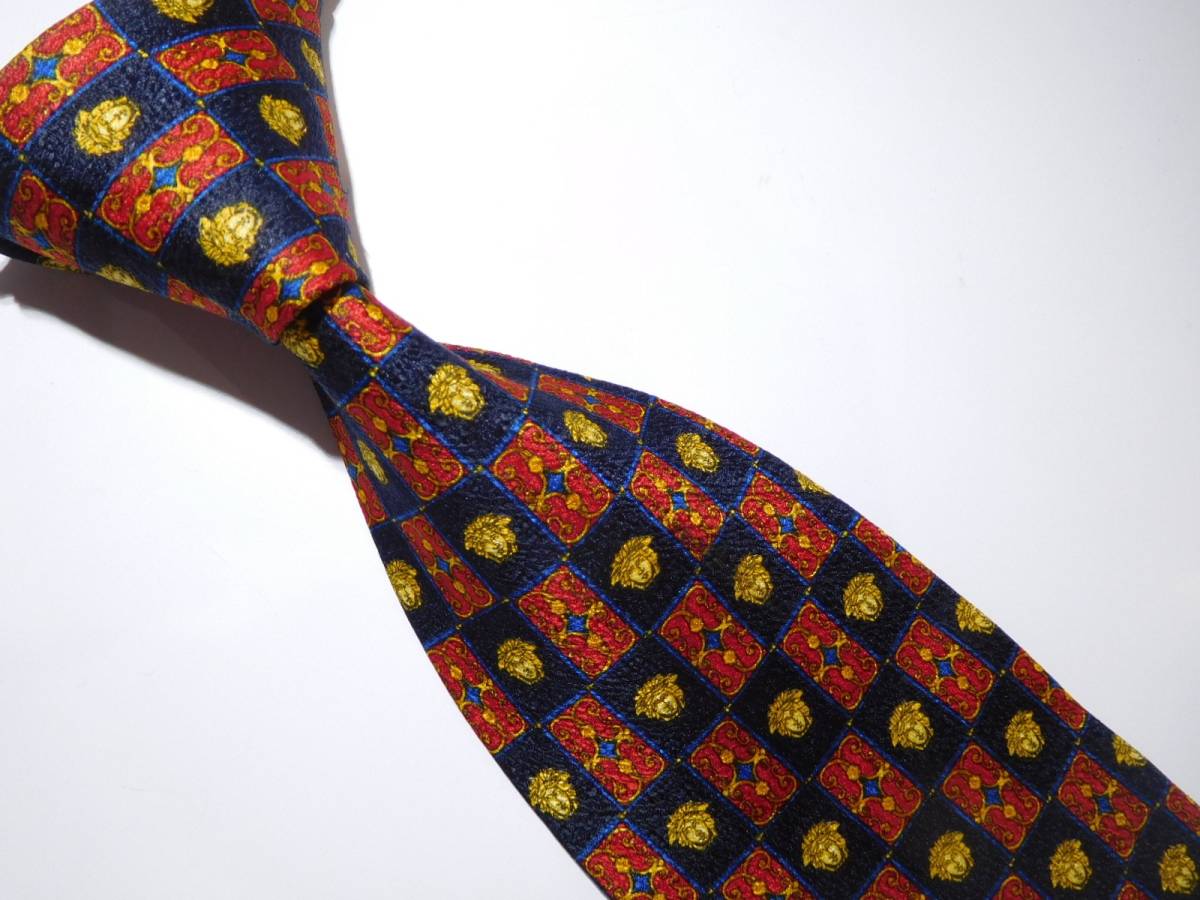 (43) VERSACE ベルサーチ ネクタイ/11/ヴェルサーチ 新品同様品拍卖