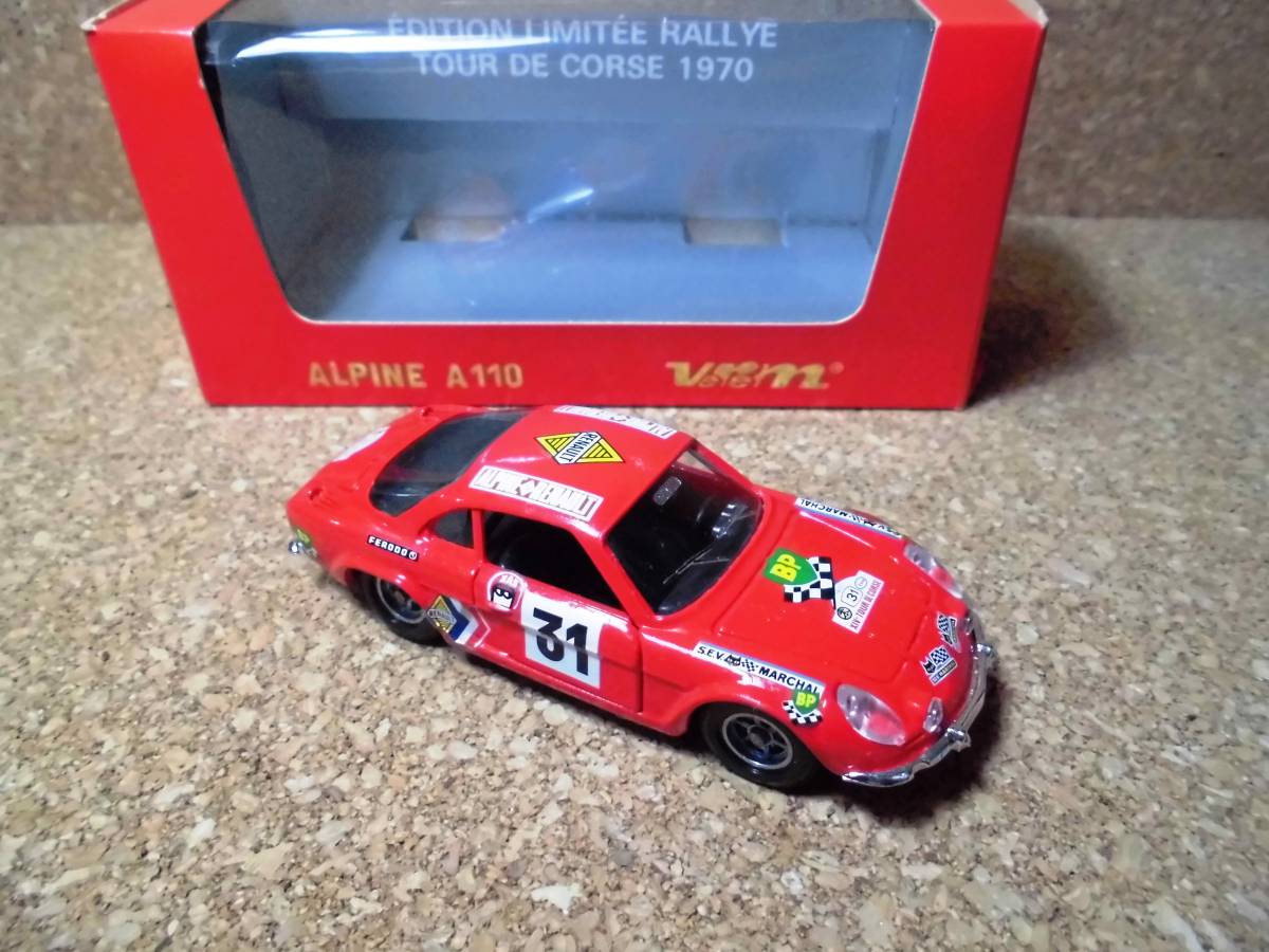Verem ALPINE A110 1970 ラリー ベレム アルピーヌ ルノー 限定 未展示 希少拍卖