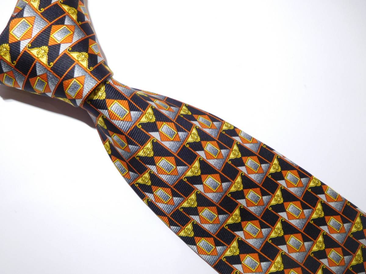 (43) VERSACE ベルサーチ ネクタイ/25 ヴェルサーチ  新品未使用品  拍卖