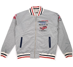 カミナリ雷/サニー110/スエットスタジャン/ash/XL/kmsz-500/エフ商会/テッドマン/カミナリモータース拍卖