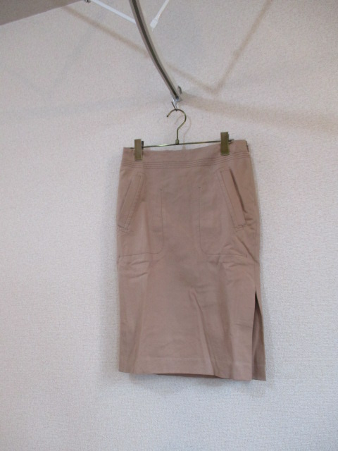 BODYDRESSINGDeluxeベージュ膝下丈タイトスカート(USED)93017)拍卖