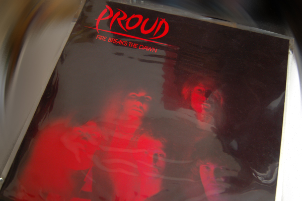 Proud プラウド Fire Breaks The Dawn 情炎の白夜 アナログ 輸入盤 スウェーデン盤 1361521 北欧メタル ジャケット若干折れた箇所有 USED拍卖