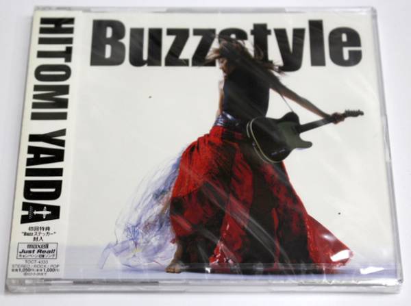 新品 矢井田瞳 【Buzzstyle】初回特典 Buzzステッカー封入 CD拍卖