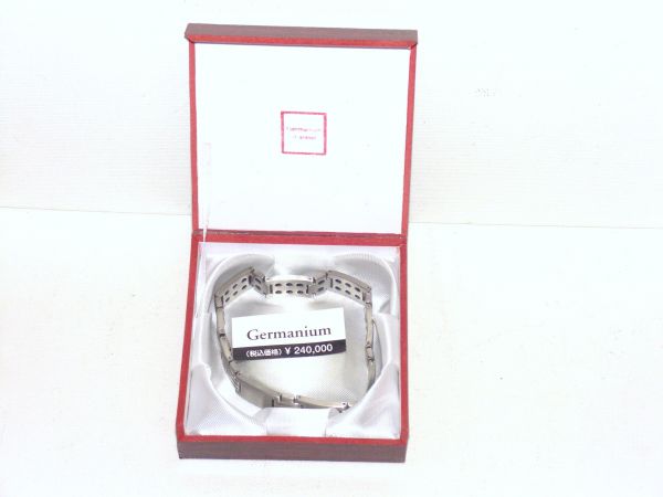 Germanium(ゲルマニウム) ブレスレット 827313AA251-204拍卖