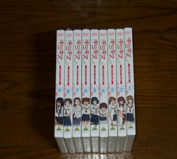新品 DVD キミキス pure rouge 初回版 全9巻セット拍卖