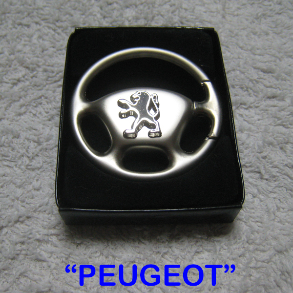 ♪お得送込 ステアリング デザイン キーホルダー PEUGEOT TM お洒落即決 !!!!!!!拍卖