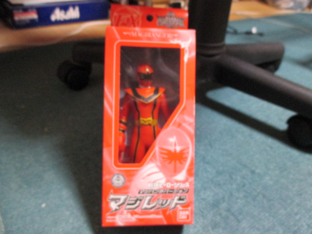 戦隊ヒーローシリーズEX★マジレッド★マジパンチバージョン★新品未開封拍卖