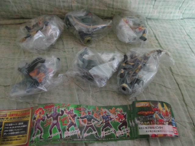 HG★仮面ライダーアギト★最強戦士は誰だ ! 編★全6種拍卖