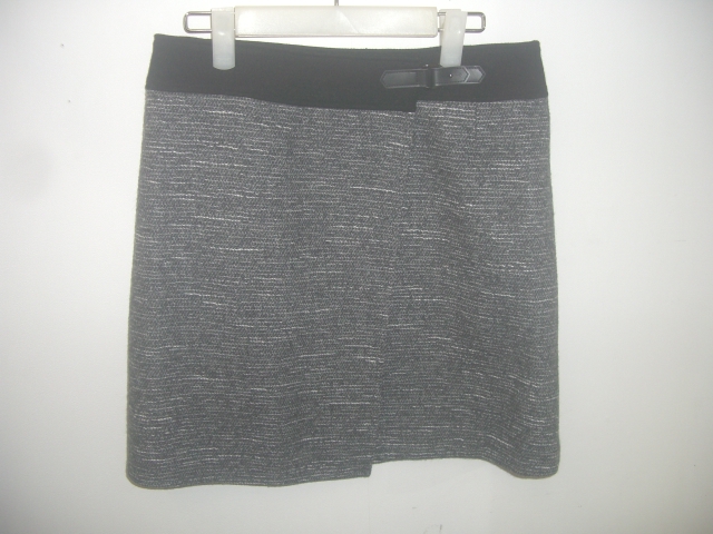 送料無料!UNTITLED(アンタイトル/ワールド)見せかけ巻きスカート☆サイズ3拍卖