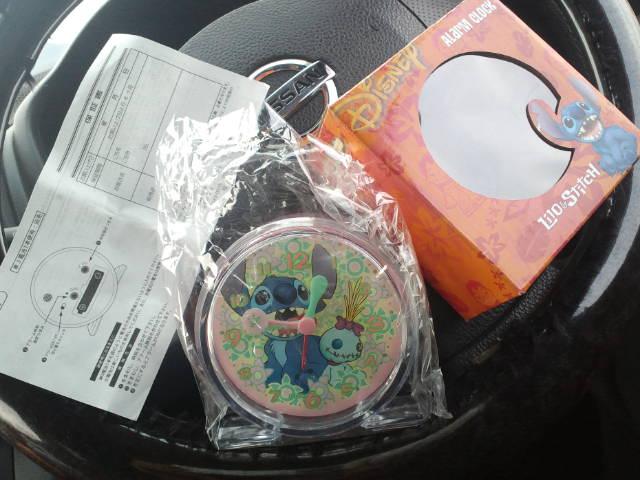 超素敵♪スティッチ♪アラームクロック♪ピンク♪残1拍卖