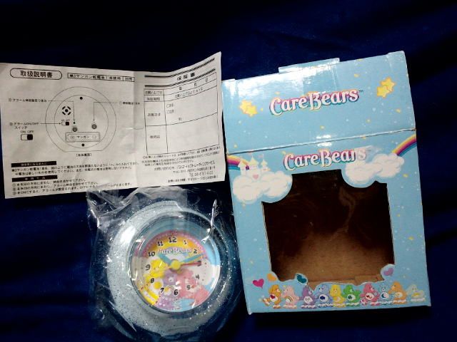 超素敵♪ケアベア♪アラームクロック♪スカイブルー♪残1拍卖