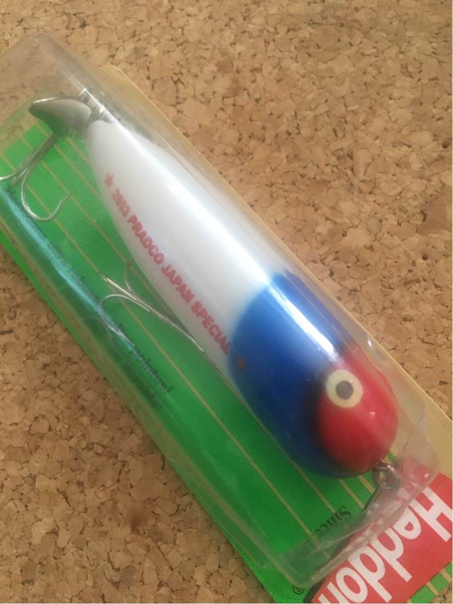 ★即決★非売品 ヘドン プラドコ懸賞ルアー 当選品★マグナムトーピード★USA カラー★heddon★希少 レア★レッド ブルー ヘッド★検 OLD拍卖