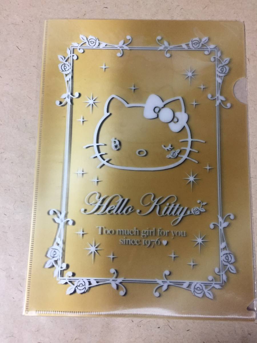 【同梱不可!】ピューロランド【サンリオ♪キティ】 クリアファイルセット♪3D拍卖