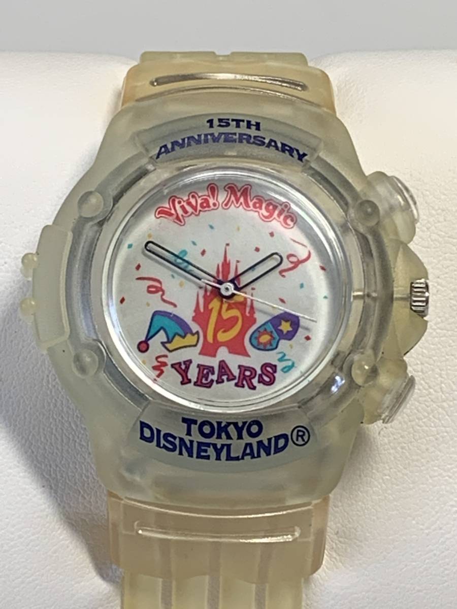 A071 美品 腕時計 Tokyo Disneyland/東京ディズニーランド 『Viva! Magic』15YEARS/15TH 15周年記念 Mickey Mouse/ミッキーマウス拍卖
