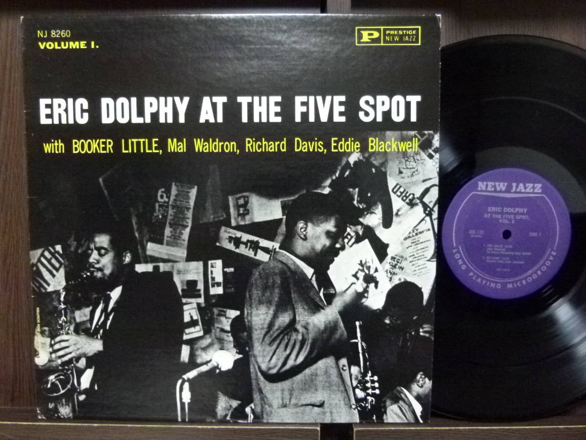 ■激レア■美盤 初期厚紙■ERIC DOLPHY■AT THE FIVE SPOT■拍卖