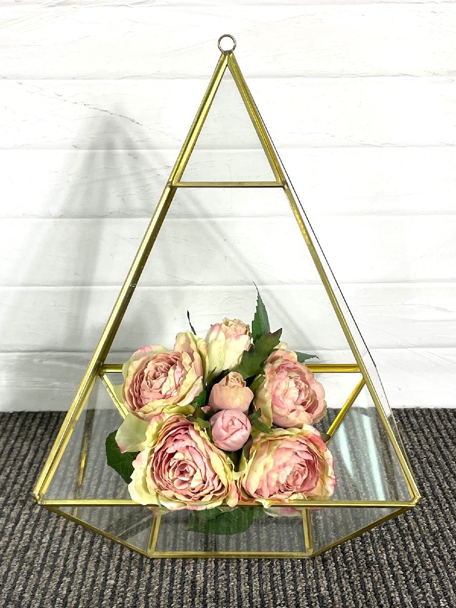 AR9830_Yy◆モデルR展示品◆テラリウムケース◆観葉植物◆インテリア◆W240 H350 D240拍卖