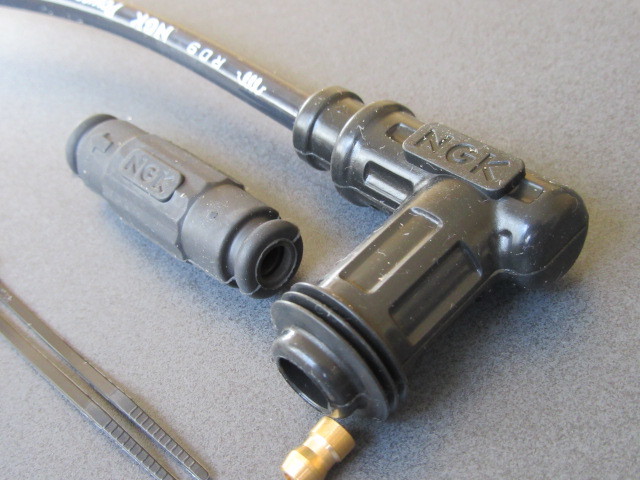 送料無料 L4K NGK パワーケーブル 1セット カワサキ KDX400 350TR 250TR 250TX KE250 KDX250SR KDX250/R プラグコード拍卖