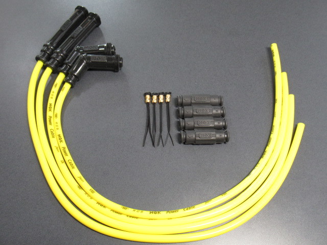 送料無料 S2K-V2K NGK パワーケーブル 4セット ホンダ XPVアフリカツイン750 ブロス650/プロダクト1/2 プラグ プラグコード拍卖