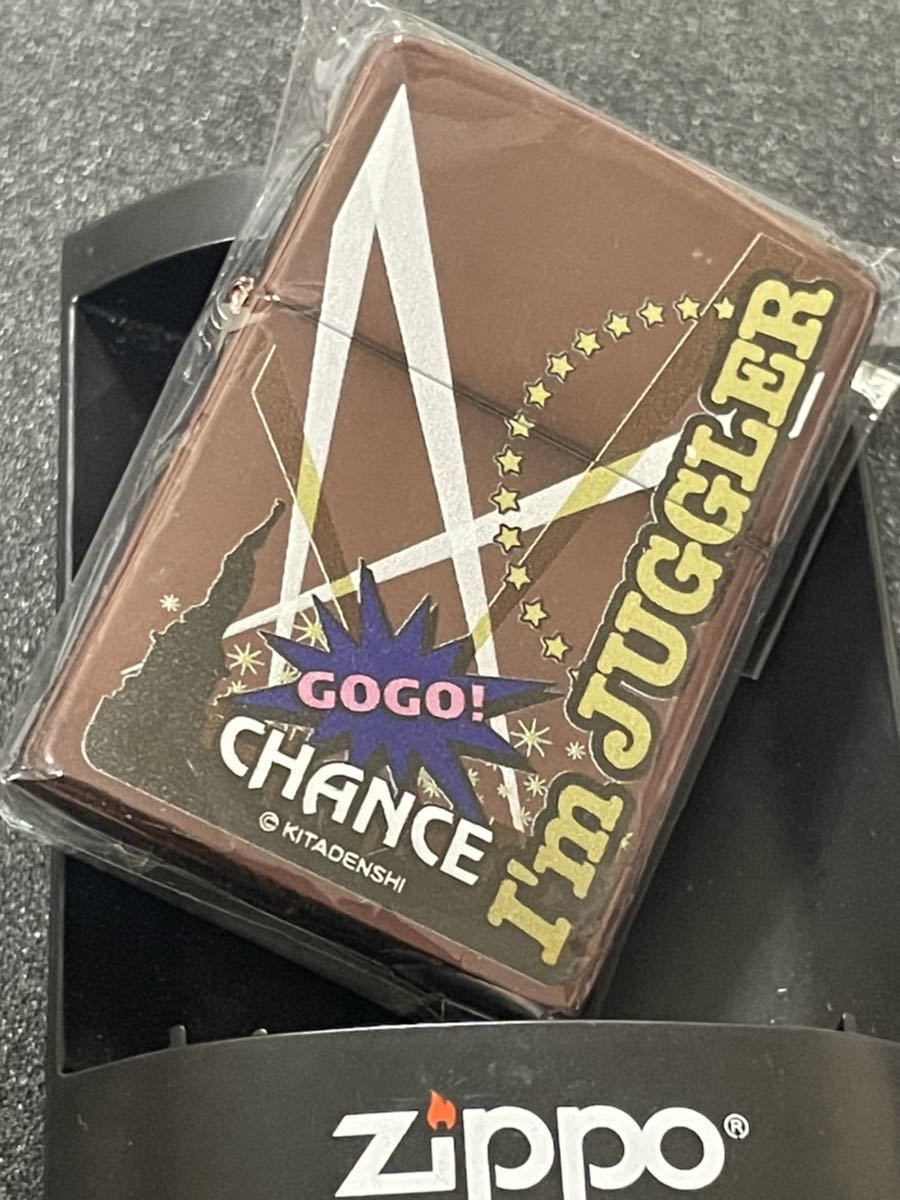 zippo ジャグラー 前面加工 希少モデル 2007年製 GO GO CHANCE JUGGLER拍卖