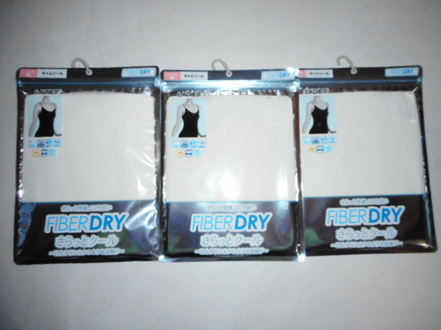 ☆新品 キャミソール M 3枚 (吸水速乾・抗菌防臭) ☆拍卖