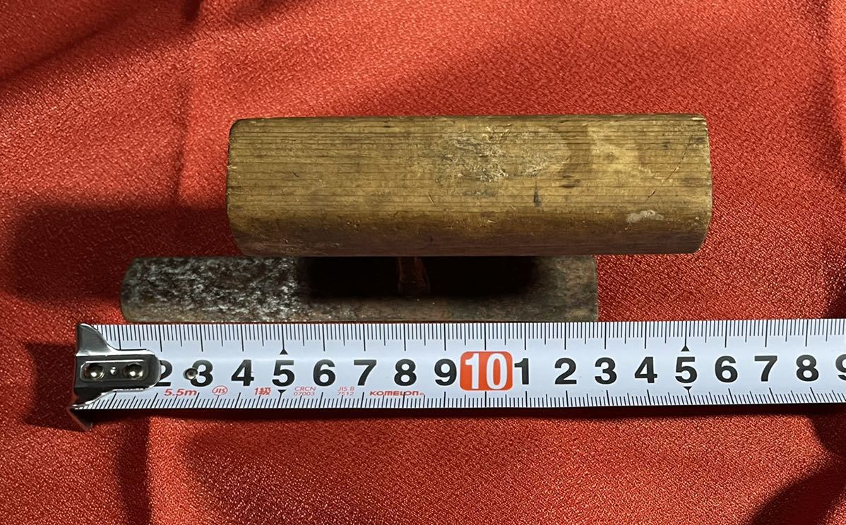 古鏝 左官鏝 アンティーク鏝 アンティーク工具 長さ121mm 巾20mm拍卖