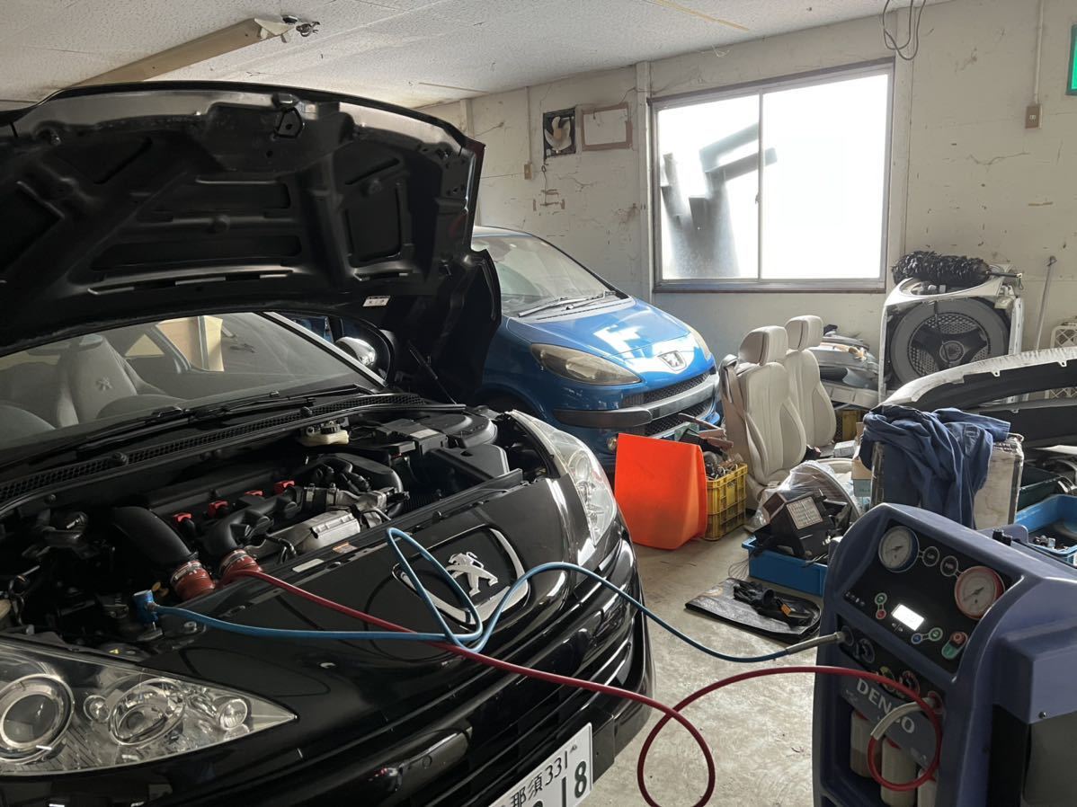 プジョー RCZ 207 308 シトロエン エアコンコンプレッサー エアコンガス入れ替え リフレッシュ 工賃です拍卖