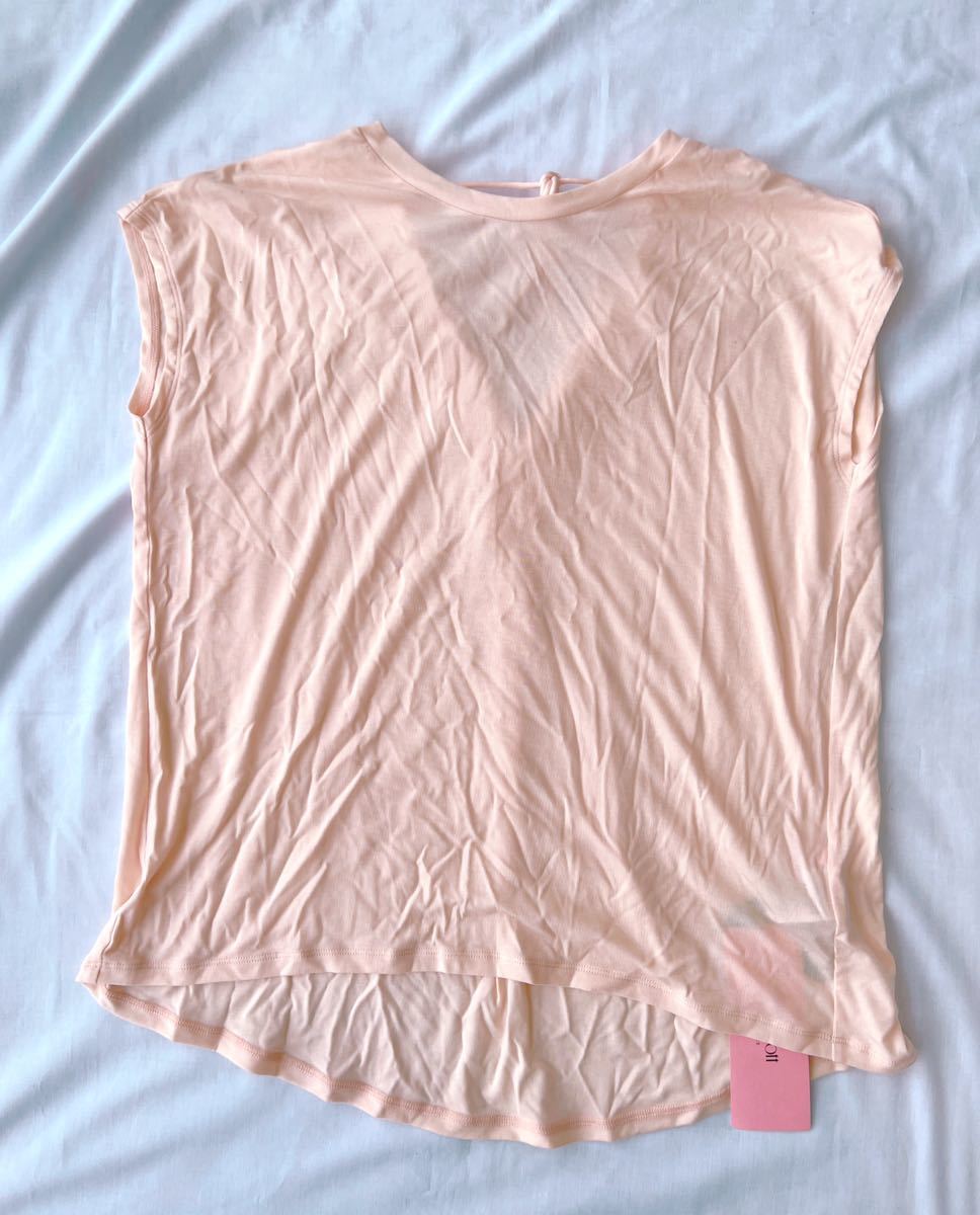 新品 チャコット Chacott BALANCE★9,900円 AラインバックシャンTシャツ M パステルコーラル チャコットバレエ拍卖
