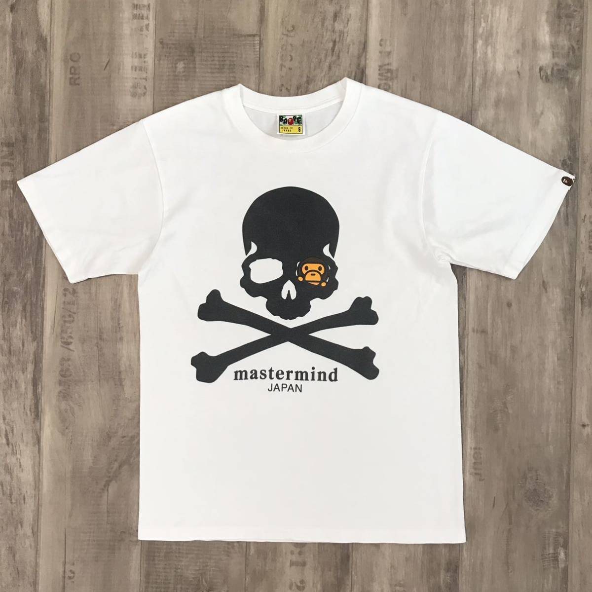 ★激レア★ mastermind × BAPE skull マイロ Tシャツ Sサイズ マスターマインド a bathing ape エイプ ベイプ MMJ milo 2011 nigo rt208拍卖
