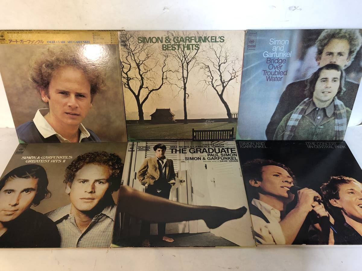 21010S 帯付12inch LP★サイモン & ガーファンクル 6点セット★ANGEL CLARE/BEST HITS/BRIDGE OVER TROUBLED WATER/GREATEST HITS Ⅱ/他拍卖