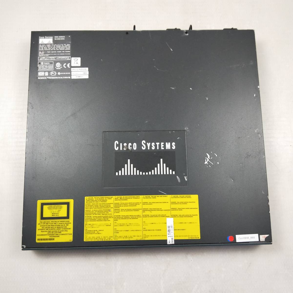 Cisco シスコ Catalyst 3750シリーズスイッチ WS-C4900 SERIES 4948 ジャンク品で扱い■F25拍卖