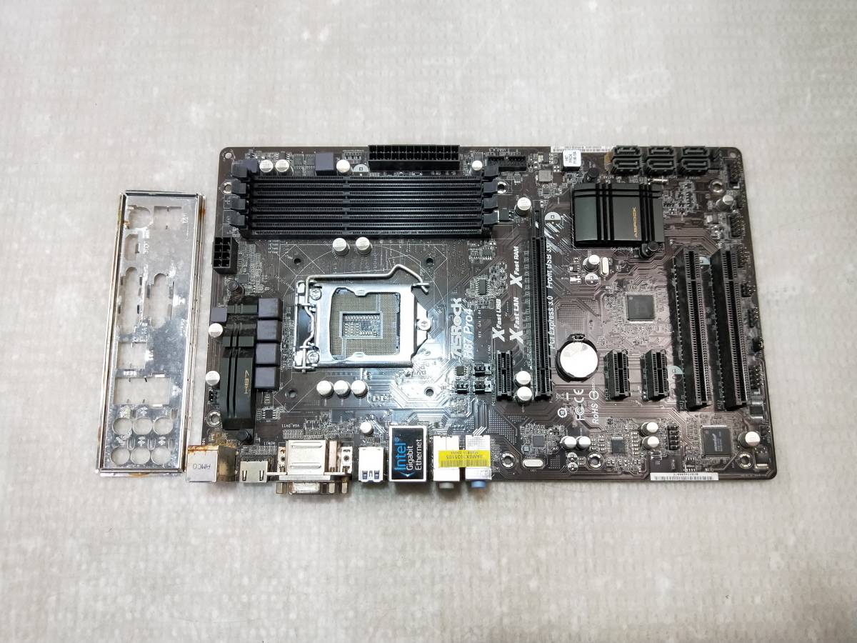 【中古パーツ】BIOS確認のみ、ASROCK H87 PRO4 マザーボード LGA1150 ■MB1613拍卖