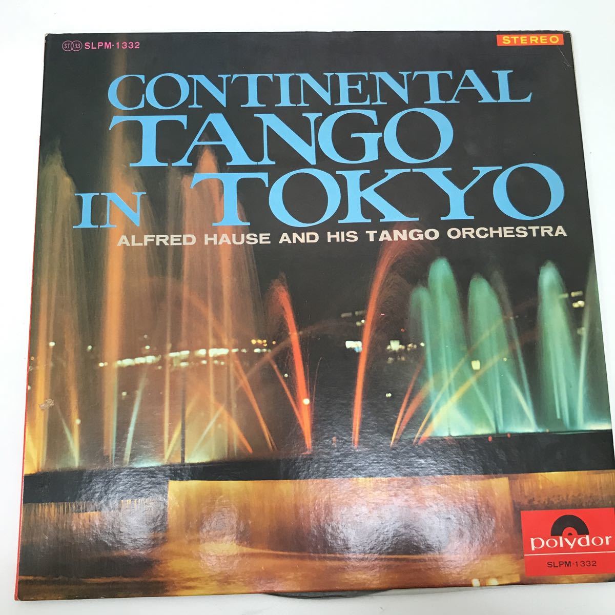 14930-192 1024Y LPレコード CONTINENTAL TANGO IN TOKYO 動作未確認拍卖