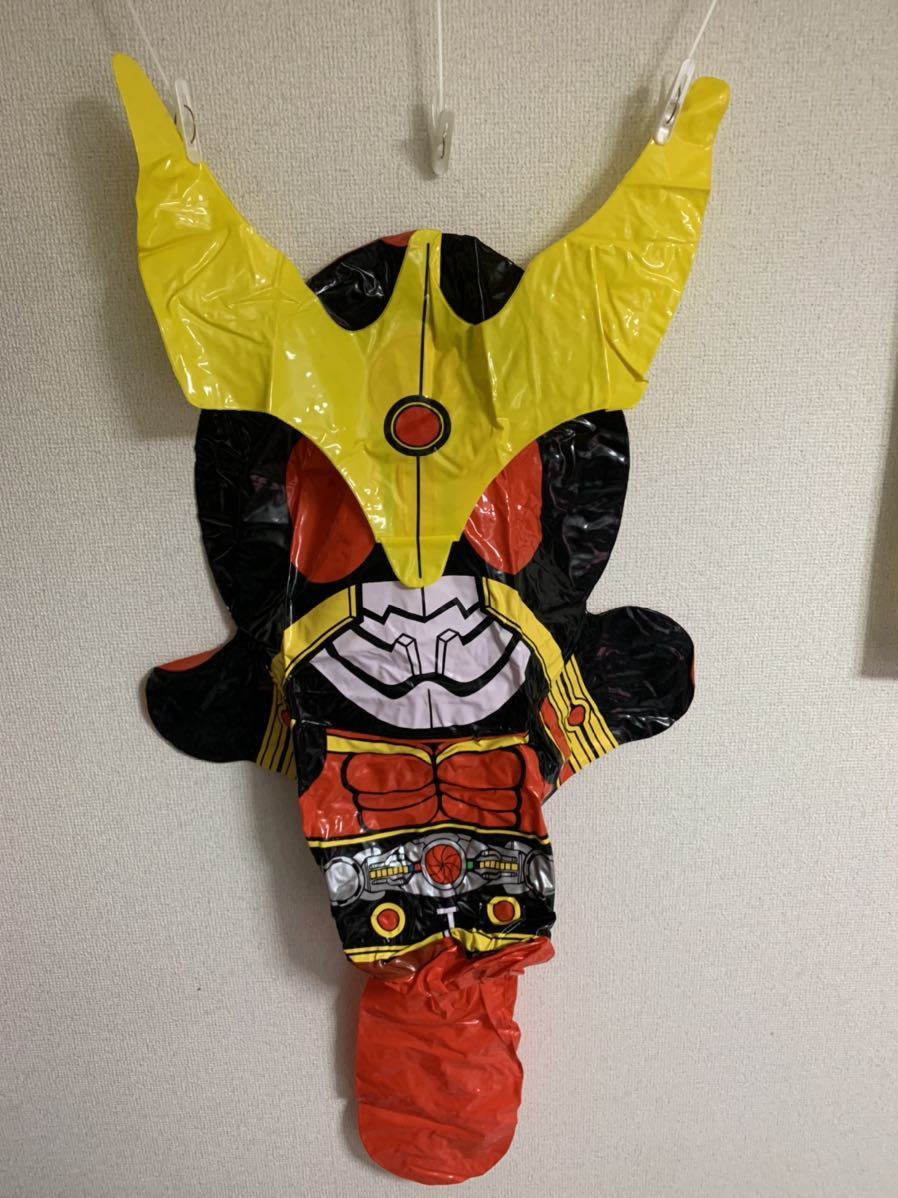 当時品 仮面ライダークウガ 空気ビニール人形100センチ拍卖