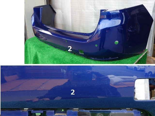 プジョー/308 T9系 SW・ワゴン用 リア上側カバーのみ センサー穴6ヶ有 No.912660【裏刻印No. 98 009964 77】拍卖