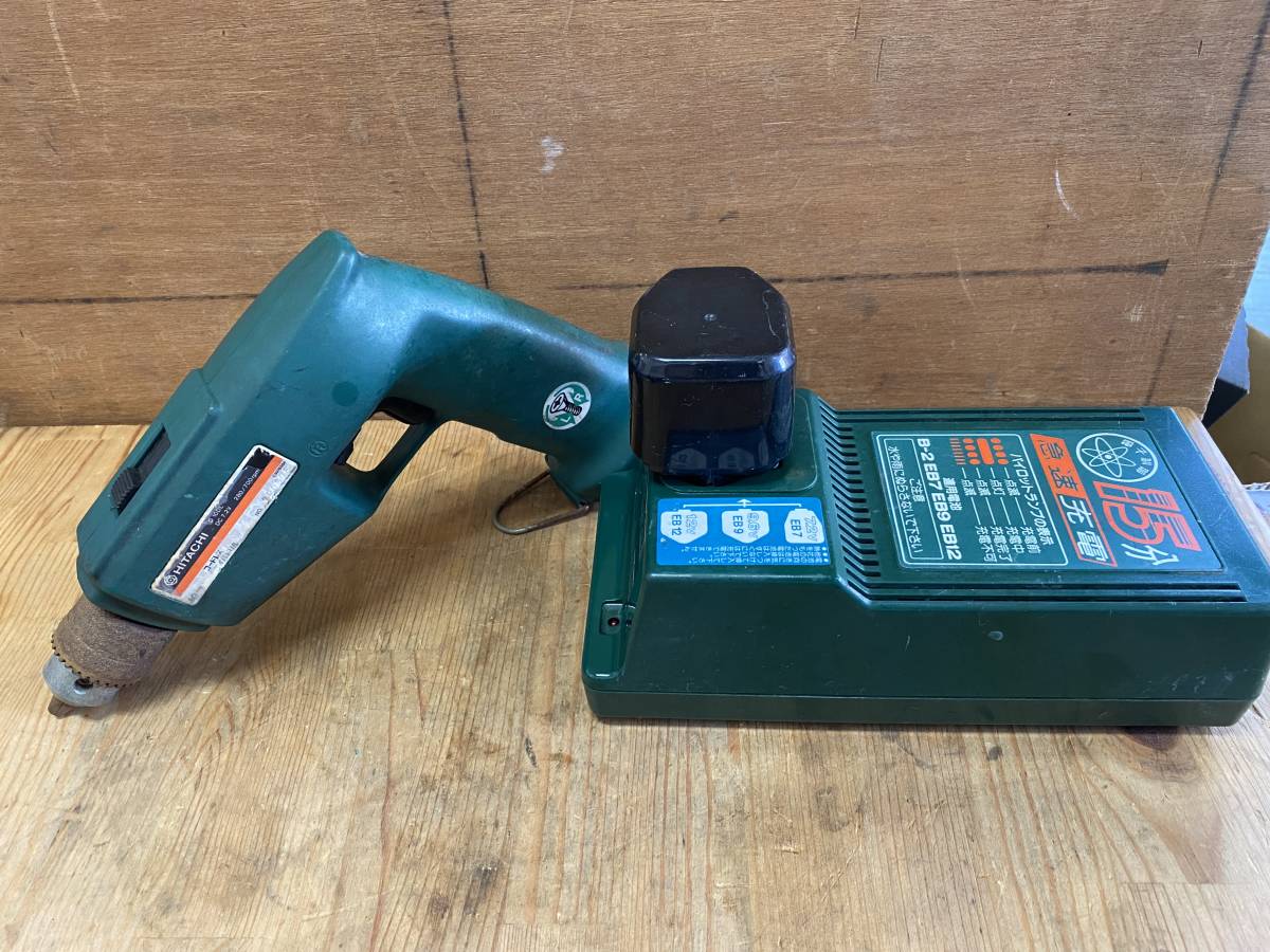 J1566 HITACHI 日立工機 コードレドライバ 現状品拍卖