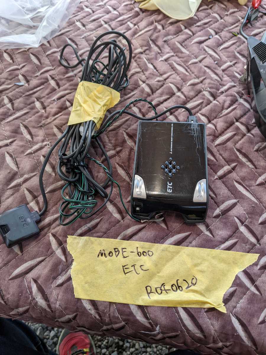 三菱 ETC MITSUBISHI MOBE-600 R040620拍卖