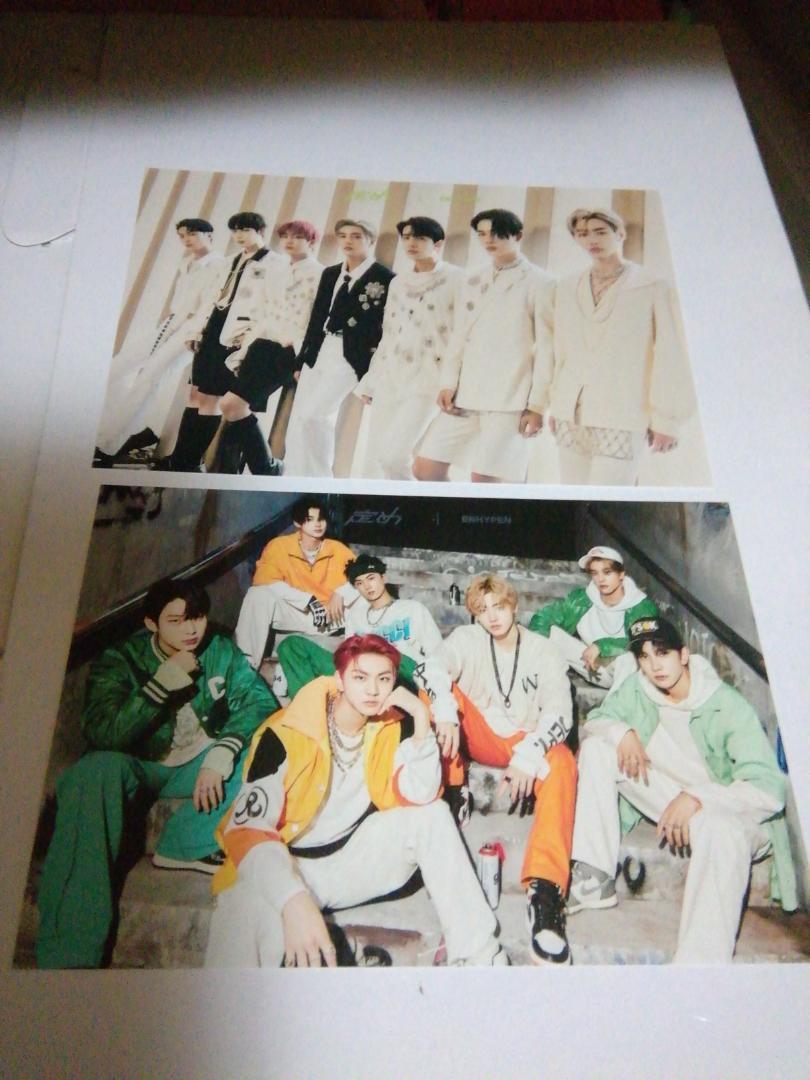 定め 店舗特典 ポストカード ユニバーサルミュージック+Wevese shop ENHYPEN Japan 1st アルバム 拍卖