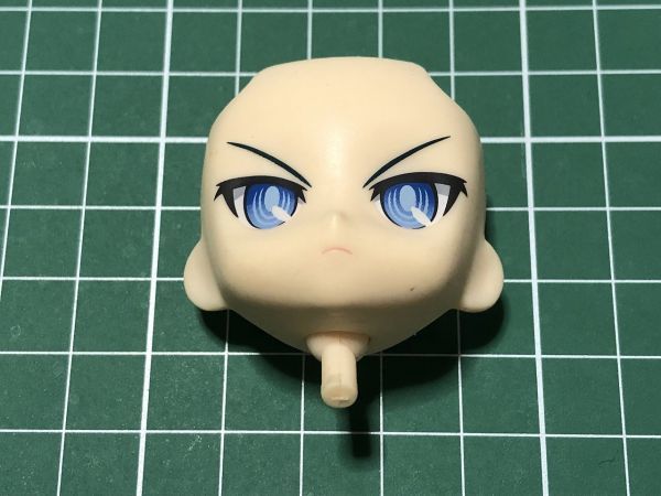 ねんどろいど パーツ ブラック★ロックシューター TV ver. 顔 表情 真面目顔/戦闘顔拍卖
