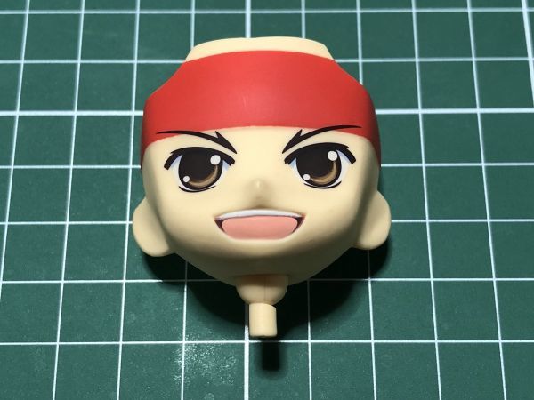 ねんどろいど パーツ 戦国BASARA 真田幸村 顔 通常 笑顔/笑い顔拍卖