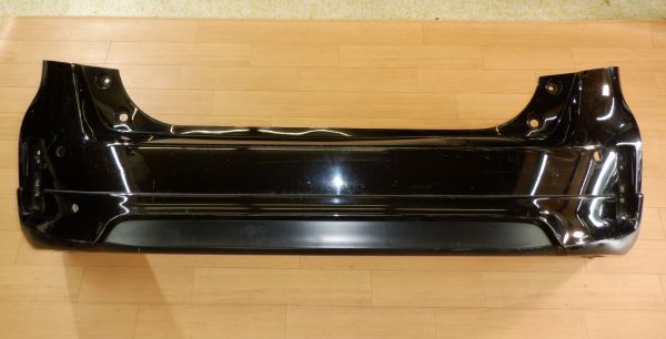 OATM2Xc04★ZVW40★ZVW41★プリウスα★プリウスアルファ★★純正リアバンパー★★52159-47070★黒★モデリスタアンダースポイラー付き★拍卖