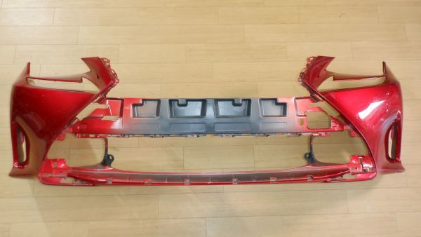OATM2Xc55★ASE30★AVE30★AVE35★GSE31★レクサスIS★IS200t★IS300h★IS350★Fスポーツ★中期★純正フロントバンパー★52119-53C80★赤拍卖