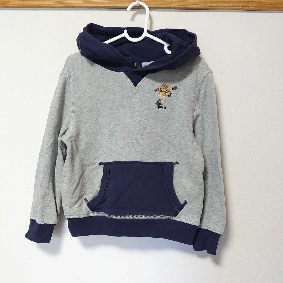 POLO RALPH LAUREN children(ポロ ラルフローレン)Poloベア パーカー 110 4T 拍卖