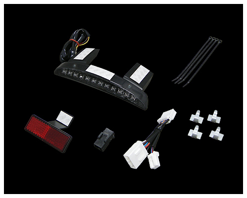 N008677LEDフェンダーエッジテールライト~13XL1200X/Vスモーク拍卖