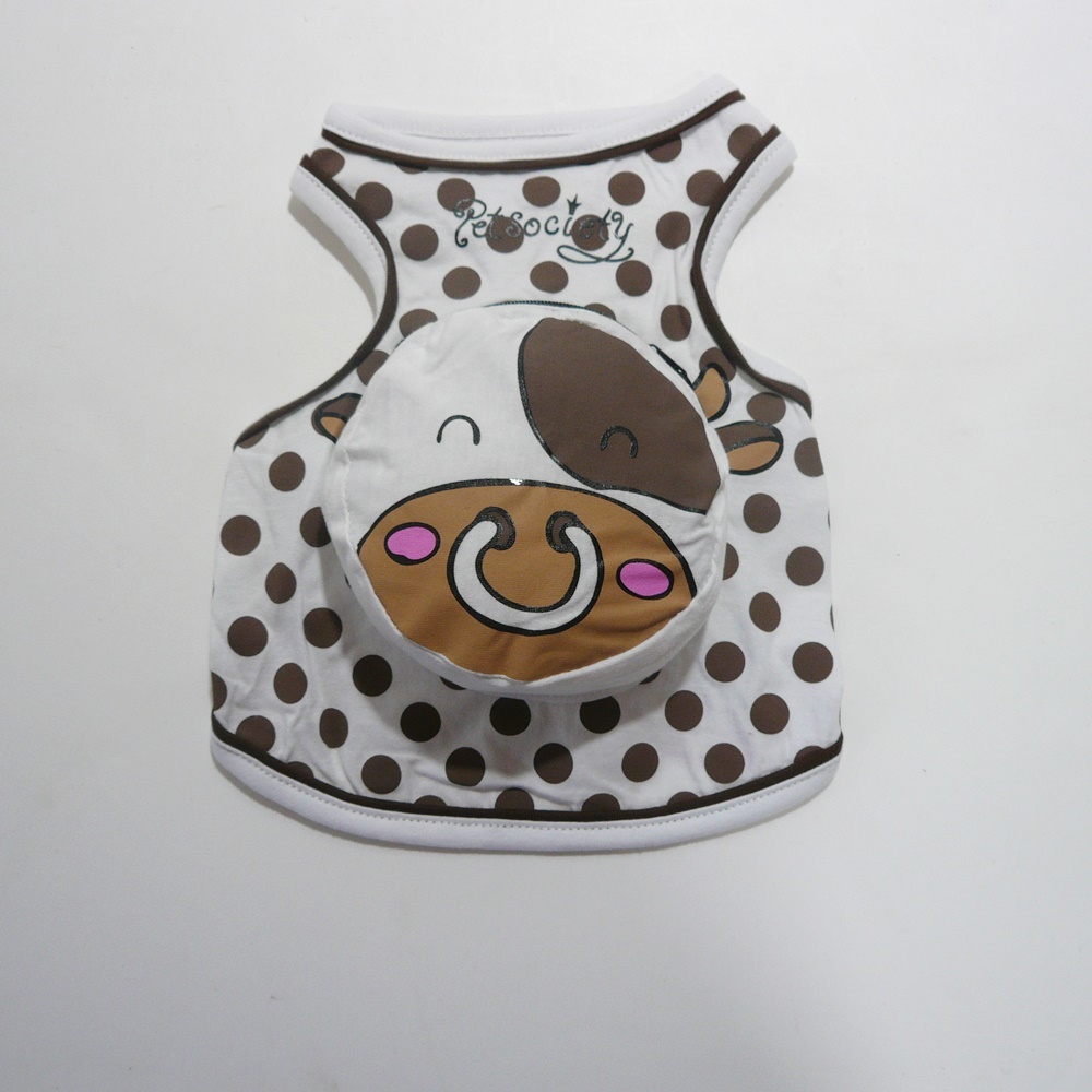 2号相当①1サイズ★送料無料ネコポス便★ポケット付きTシャツ牛さん拍卖