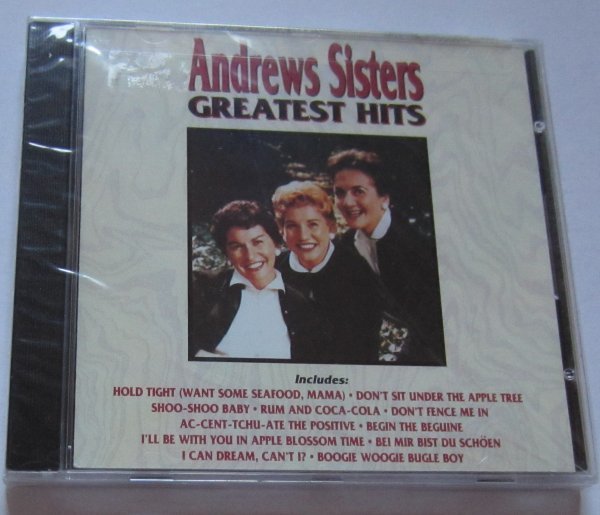 【送料無料】Andrews Sisters Greatest Hits アンドリュース・シスターズ 未開封新品拍卖