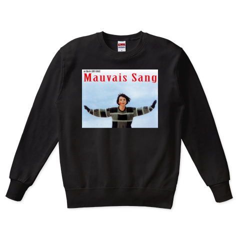 汚れた血 映画トレーナー スエット 黒拍卖