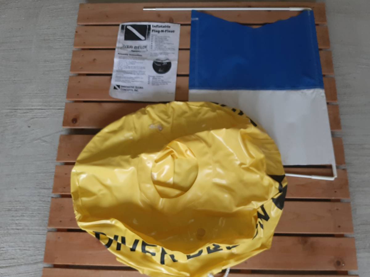 ダイビング フロート ブイ 新品未使用 長期保管品 ダイビング 素潜り スピア 拍卖