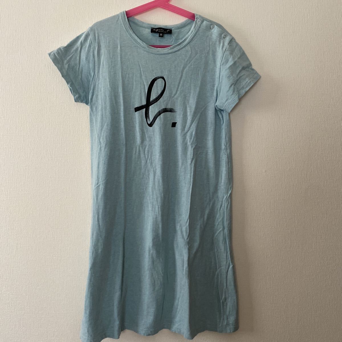 アニエスベーアンファン☆カットソーワンピ12ans140150拍卖