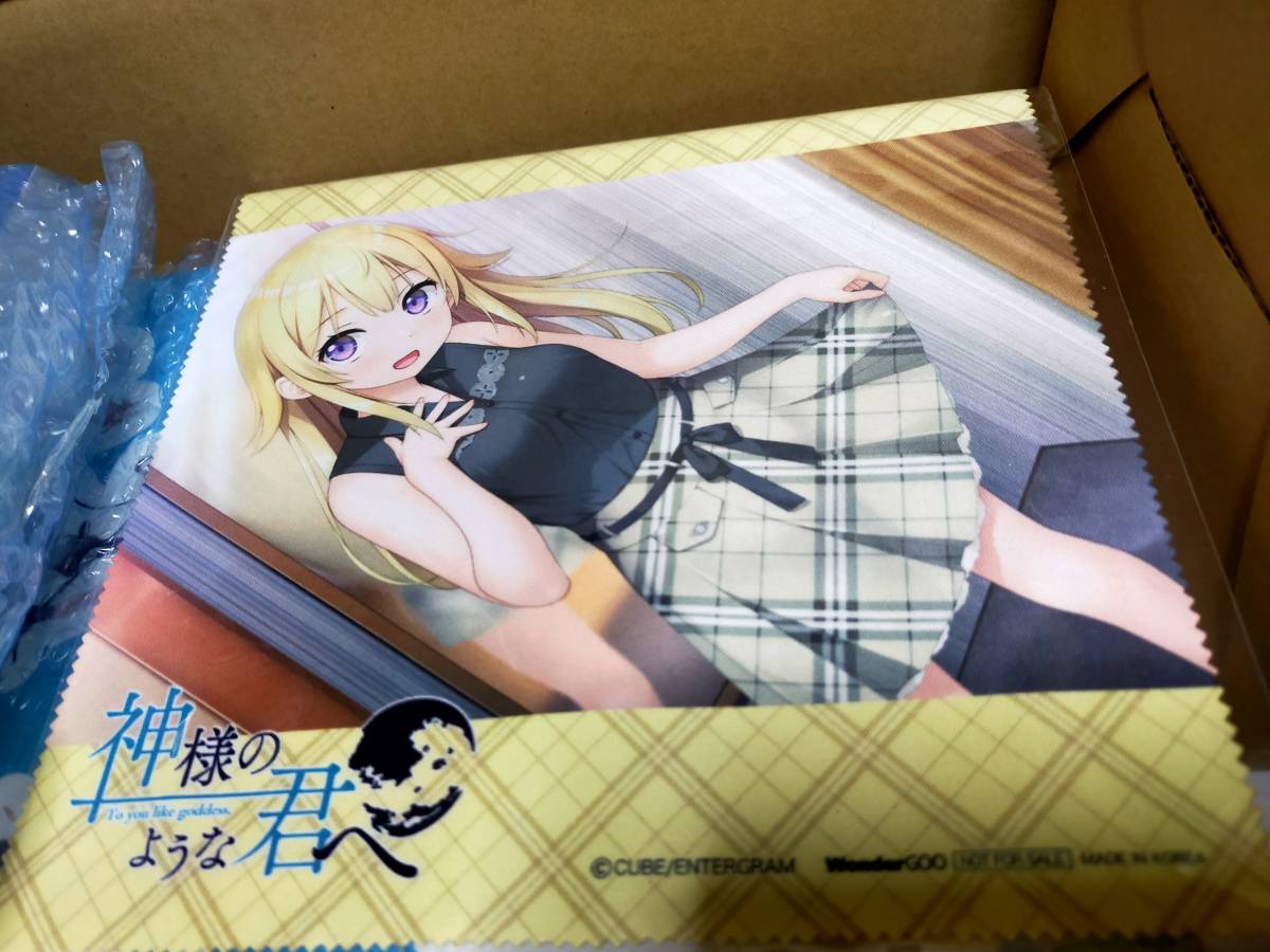 朝倉霧香 描き下ろしB2タペストリー 「Switchソフト 神様のような君へ 完全生産限定版」 WonderGOO予約特典 ワンダーグー限定版 スイッチ拍卖