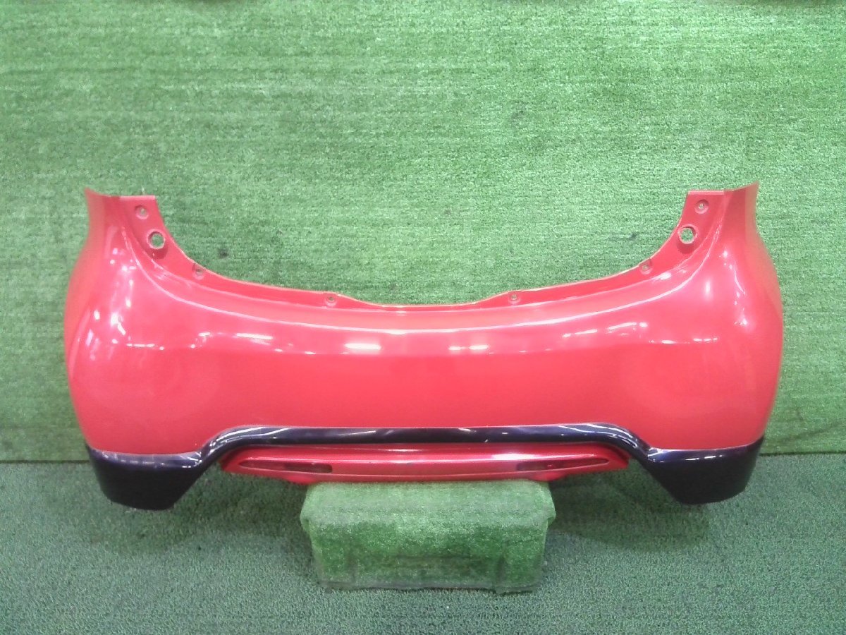 アイ DBA-HA1W リアバンパー ASSY ロアコンプリート ビバーチェ 3B20 P85 H22年 赤 レッド 6410B158RA拍卖